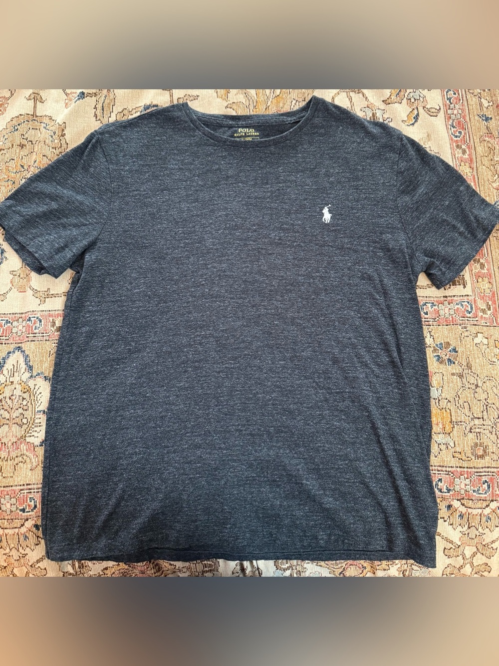Polo by Ralph Lauren Heather Gray Short Sleeve Crew Tee